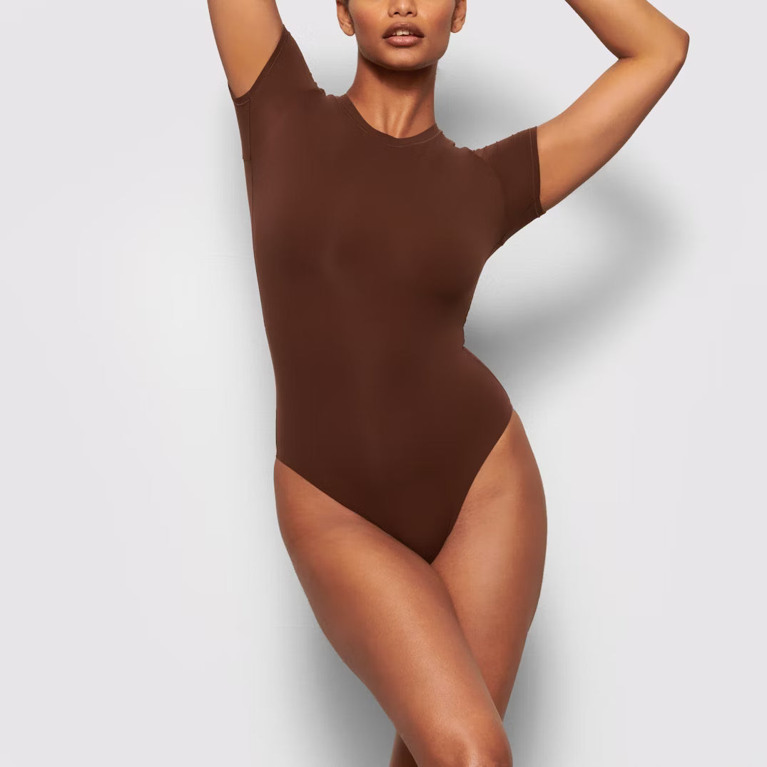 Body Modelador Com Manga Curves